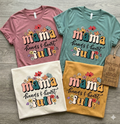 Mama Hands and Heart Full Floral Retro Tee | Beyond the Stitch by Emma