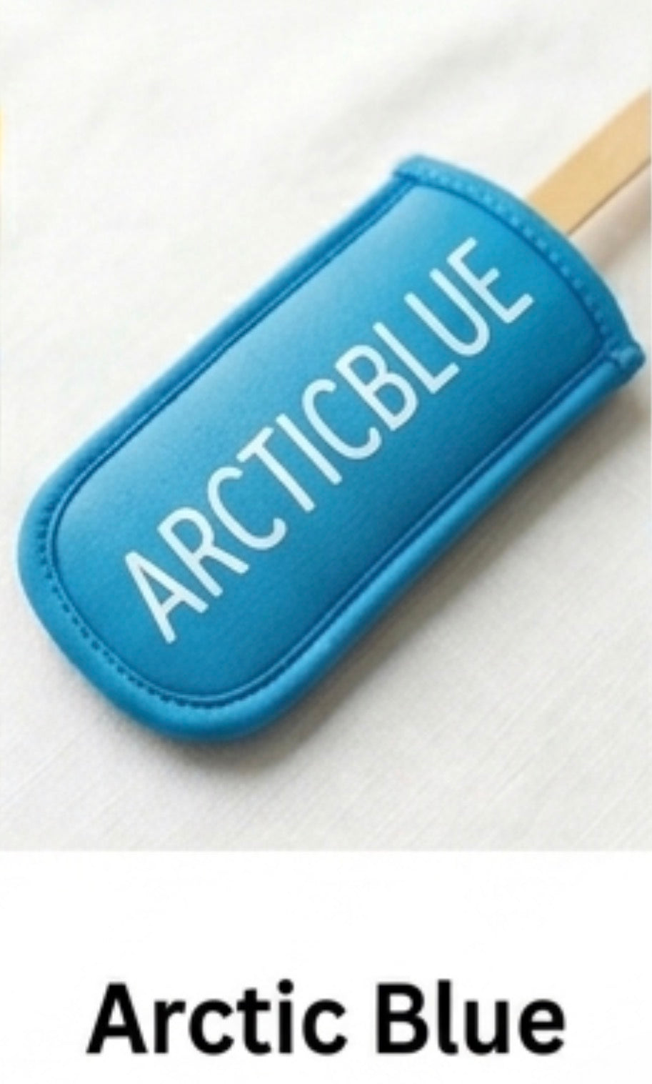Personalized Neoprene Popsicle Holder - Custom Name Ice Pop Sleeve