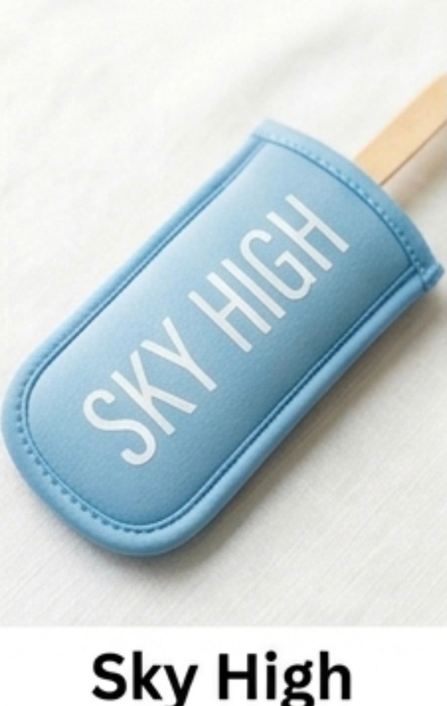Personalized Neoprene Popsicle Holder - Custom Name Ice Pop Sleeve