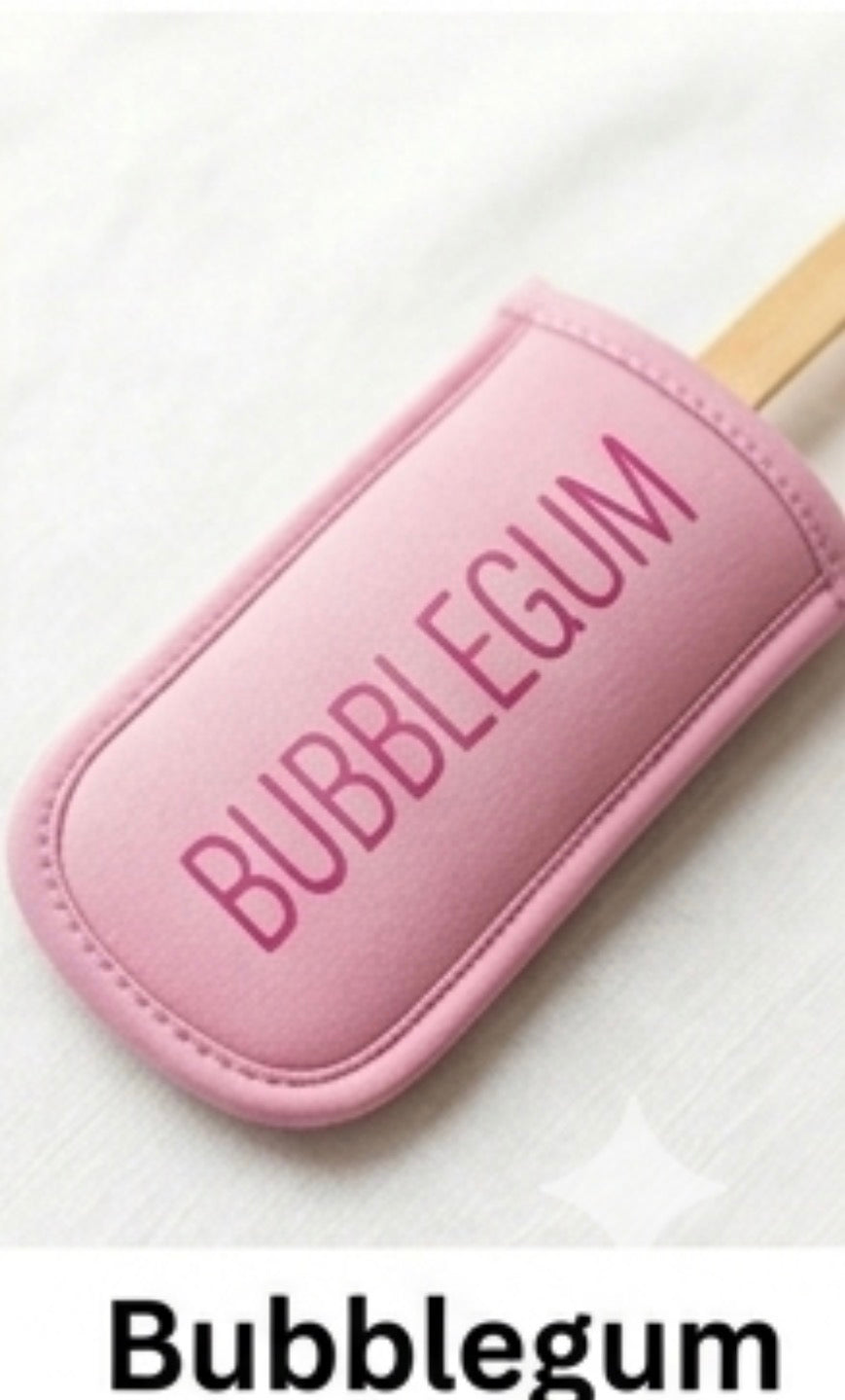 Personalized Neoprene Popsicle Holder - Custom Name Ice Pop Sleeve