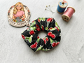 Cherry Bomb Scrunchie | Retro Cherry & Polka Dot Hair Tie ✨🍒