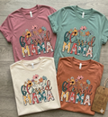 Blessed Mama Floral Graphic Tee – Boho Daisy Mother’s Day Shirt | Beyond the Stitch by Emma